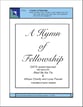 A Hymn of Fellowship SATB choral sheet music cover